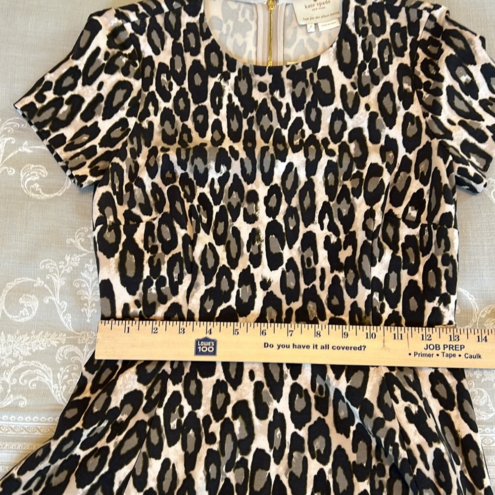 Kate Spade Leopard Flared Dress - Picture 10 of 16